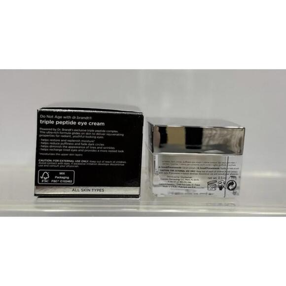 Dr. Brandt Do Not Age by Dr. Brandt, .5 oz Triple Peptide Eye Cream - Picture 2 of 5